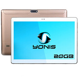 Yonis Tablette 3G 10.1" - Or