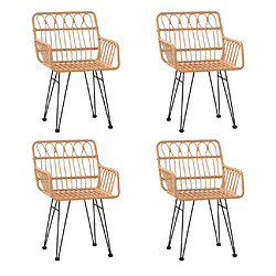 Acheter vidaXL Ensemble à manger de jardin 5pcs