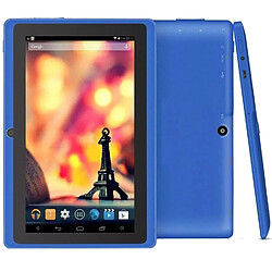 Yonis Tablette Android 7 pouces - Bleu Tablette tactile Android - Quad Core 1,34 GHz Allwinner A23 - Wi-Fi 802.11b - Micro USB - Jack 3,5 mm - Caméra 2 MP arrière avec flash - Micro et haut-parleurs intégrés - Carte microSD incluse