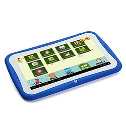 Yonis Tablette éducative enfant 7" - Bleu pas cher