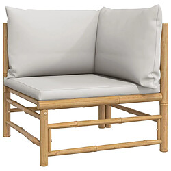 Acheter vidaXL Salon de jardin 4pcs - Bambou