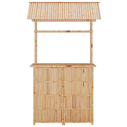 Acheter vidaXL Mobilier de bar 3 pcs Bambou