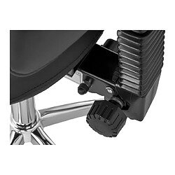 Helloshop26 Fauteuil Selle - Noir