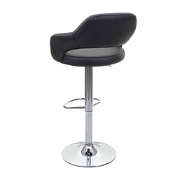Mendler Tabouret de bar - Gris pas cher