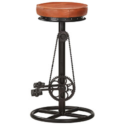 Acheter VidaXL Tabourets Vélo Bois Noir