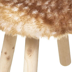 Atmosphera, Createur D'Interieur Atmosphera Tabouret Cerf - Naturel