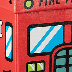 Coffre à jouets Helloshop26 - Rouge