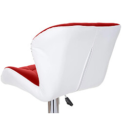 Acheter Mendler Tabouret de bar Hamilton - Rouge