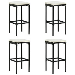 VIDAXL Tabourets de bar (Lot de 4)