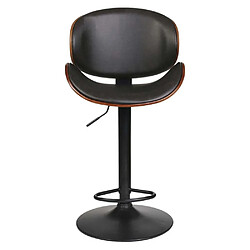 Avis The home deco factory chaise de bar Reno - Noir