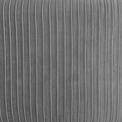 Avis Atmosphera Tabouret velours design - Gris
