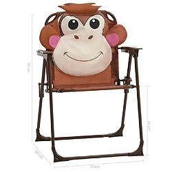 vidaXL Ensemble de bistro pour enfants pas cher