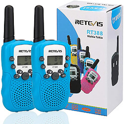 Retevis talkie-walkie enfant - Bleu