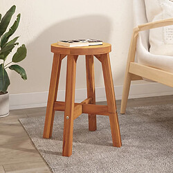 vidaXL Tabouret - Marron