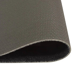 Avis vidaXL Tapis Cuisine Lavable - Café Noir