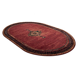 Avis RUGSX Tapis en laine POLONIA 200x300 cm - Ovale Rubis