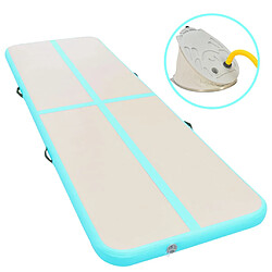 vidaXL Tapis Gonflable - Vert