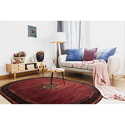 Acheter RUGSX Tapis en laine POLONIA 200x300 cm - Ovale Rubis