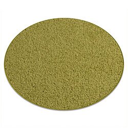 RUGSX TAPIS CERCLE ETON Vert 200 cm Tapis rond - Facile d'entretien - Durable - Design contemporain