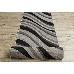 Acheter RUGSX Tapis de Couloir SIZAL FLOORLUX Noir 120x1350 cm