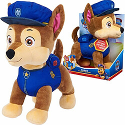 Pat patrouille Peluche interactive Chase - Marron
