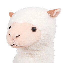 Avis vidaXL Jouet en peluche Alpaga Blanc XXL