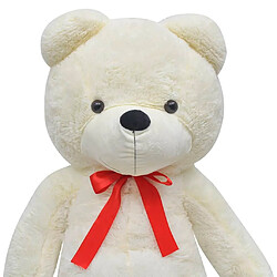 Avis VidaXL Ours Blanc XXL - Peluche 242 cm