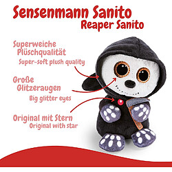 Nici peluche interactive Glubschis Halloween - Orange