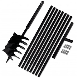 Pelle, pioche & tarière Vidaxl