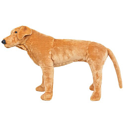 vidaXL Jouet en peluche Chien Labrador XXL