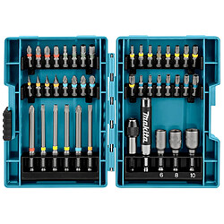 Makita Ensemble de 46 forets métalliques