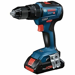 Bosch 06019H5303 Perceuse à percussion sans fil - 18 V - 2 vitesses - 55 Nm - 1750 tr/min - Batterie incluse - Livrée en coffret