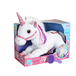 Gipsy peluche licorne Lica Bella Peluche licorne interactive - Musique intégrée - Effets lumineux - Tissu doux - Dès 18 mois - Lavable en machine