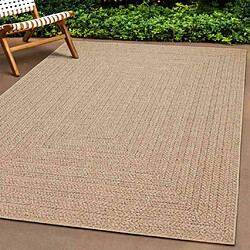 vidaXL ZIZUR Tapis 100x200 cm - Aspect jute