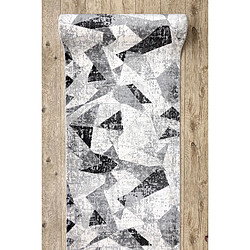 Tapis de couloir RUGSX - TULS Géométrique - 120 x 810 cm pas cher