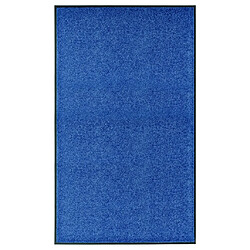 Paillasson vidaXL - Bleu - 90 x 150 cm