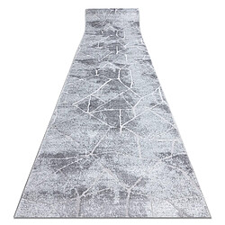 RUGSX Tapis de couloir Structural MEFE 2783 - Gris Tapis de couloir - 70 cm - Antidérapant - Facile à nettoyer - Matériaux durables et sûrs