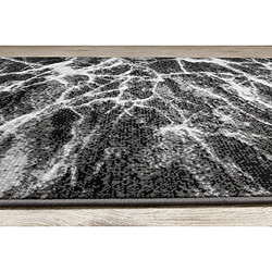 RUGSX Tapis MORAD Marmur anthracite 100x630 cm pas cher