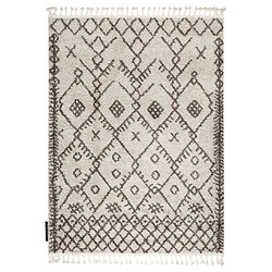 RUGSX Tapis BERBER TANGER B5940 crème marron 180x270 cm