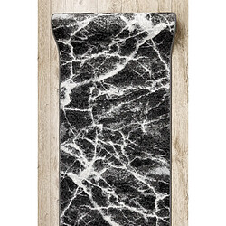 Acheter RUGSX Tapis MORAD Marmur anthracite 100x630 cm