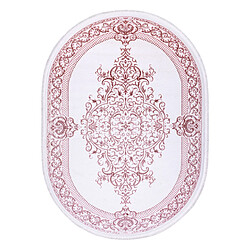 Avis RUGSX Tapis Acrylique Dizayn 142 - Ivoire Rose