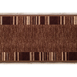 RUGSX TAPIS DE COULOIR ADAGIO Marron pas cher
