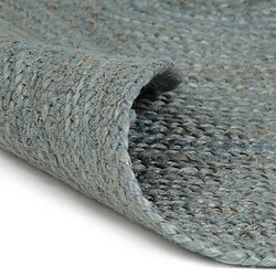 VidaXL Jute Rond - Vert Olive