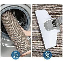 Acheter Tapis Cuisine Antidérapant - Gris - 45x70cm + 45x120cm