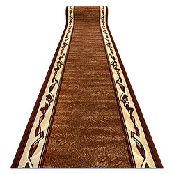 RUGSX FILIP - Marron Tapis de couloir - 90x240 cm - BCF type - Durable