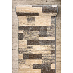 Tapis RUGSX KARMEL Gris - 70x470 cm pas cher