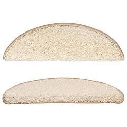 Acheter VIDAXL Tapis d'Escalier - Crème 10 pcs