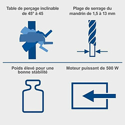 Avis Scheppach DP16VLS Perceuse colonne
