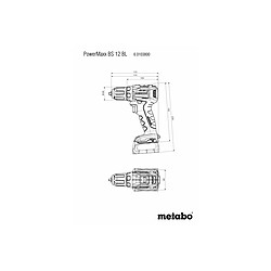 Metabo PowerMaxx BS 12 BL - 12 V