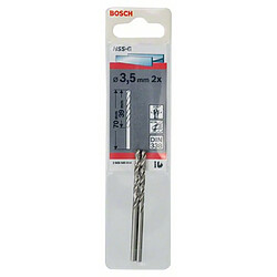 Bosch foret à métal HSS-G - 3,5 mm